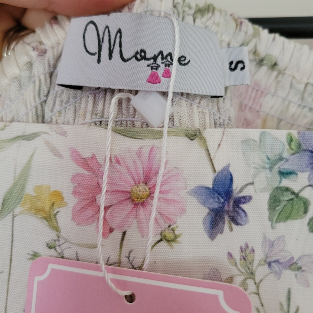 Versa Everywhere Dress With Nursing Zippers In Sweet Wildflowers - Picture 6 of 9